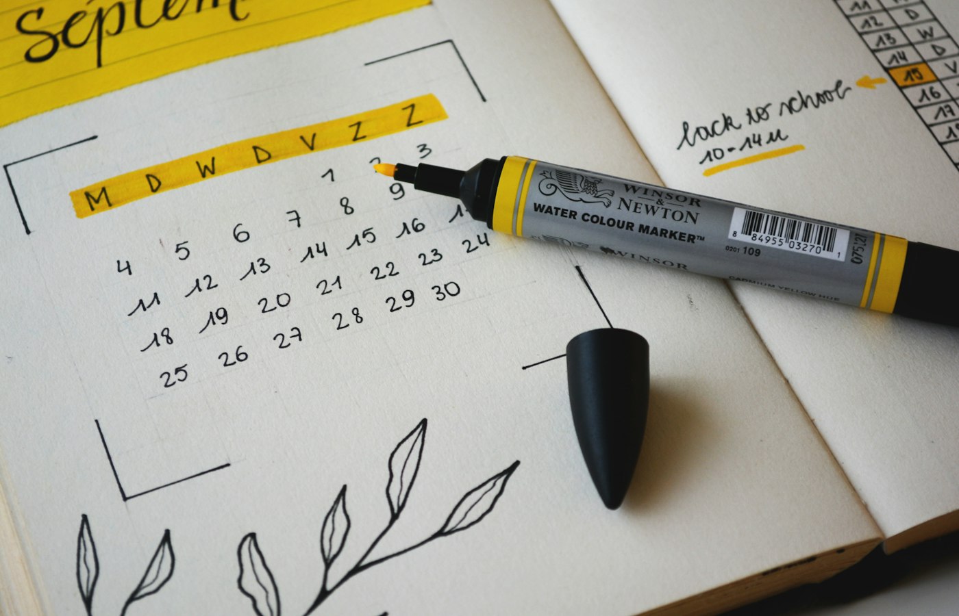 Pagina di agenda.
